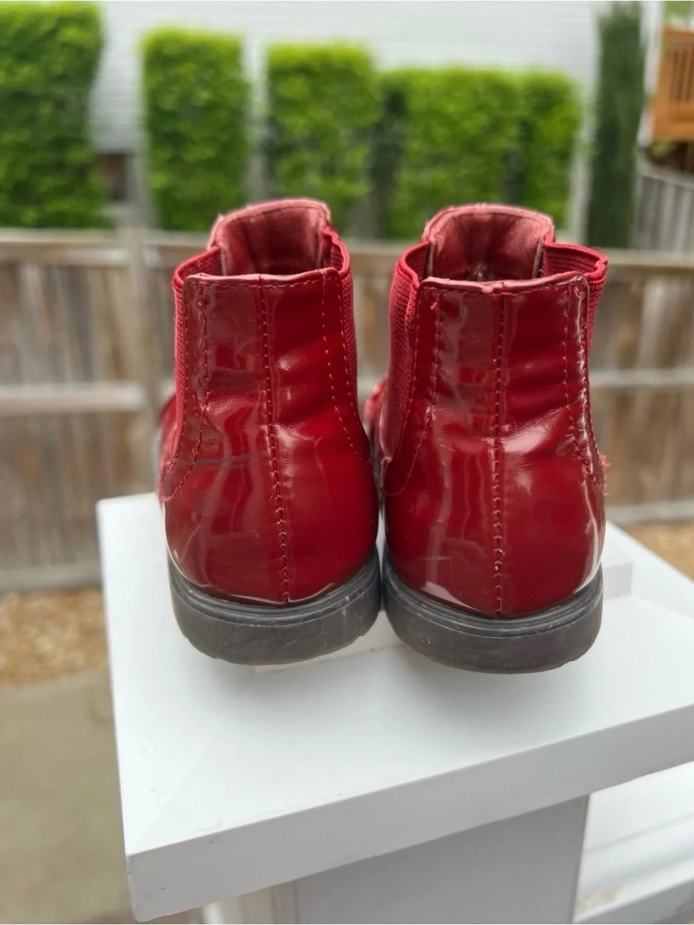 AOI Age of  innocence sz 26 burgundy PL Boots